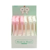 Korean cartoon silicone gel pens, couple bear 3D silicone gel pens, 36 pens in a box, wholesale gel pens Item Picture